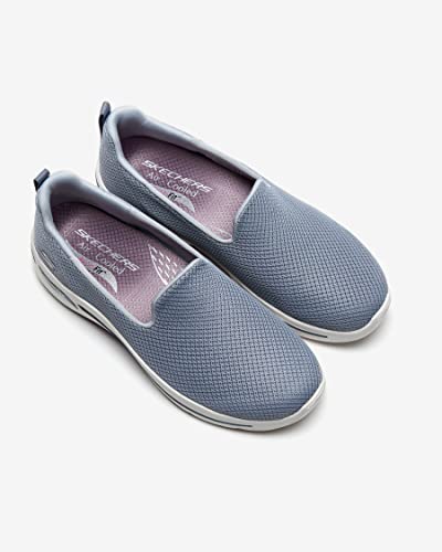 Image of Skechers Performance Go Walk Arch Fit Gray /Lavender 9 B (M)