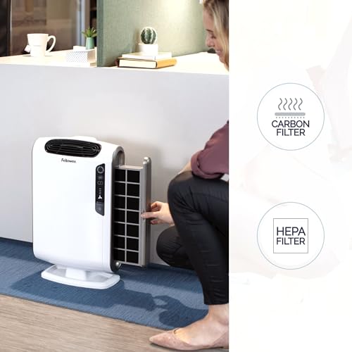 Fellowes タワー型 空気清浄機 ホワイトAeraMax DB5 AeraMax DB55｜PRODUCT｜フェローズブランドサイト