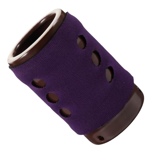 WRITWAA bote de moxibustión fitness doble pletina portátil massageador Auto-tratamiento massagens lapto herramienta de moxibustión dispositivo de moxibustión corporal cerámica Brown