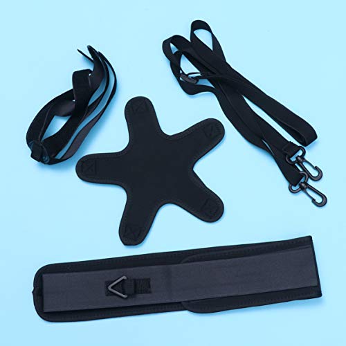 BESPORTBLE Mãos Livres Futebol Chute Prática Solo Treino Auxílio Controle Habilidades Treinador para