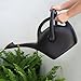 Bloem Easy Pour Watering Can (20-47287CP), Black, 2.6 Gallon (333 Fl Oz)