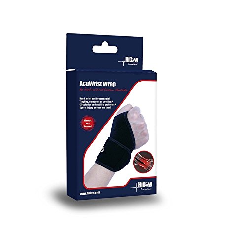 HiDow TENS Unit Conductive Wrist Brace | Wrist Support Brace | Electrode Carpal