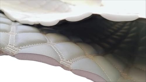 Miniatura 7 de Tela de espuma acolchada de vinilo, hilo de varios patrones, material de piel sintética, tapicería para muebles, cabeceros de muebles, tela interior