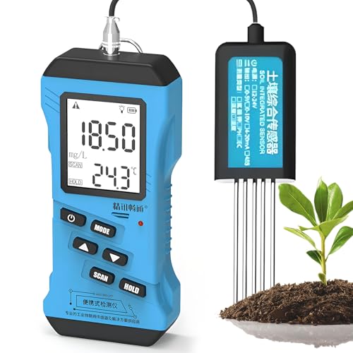 Testeur de sol haute précision sensible avec écran numérique pour analyse NPK et CE - 2