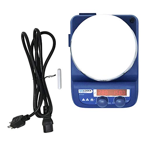 Scilogex Magnetic Hotplate Stirrer, MS-H280-PRO, 5 in. LED Mixer, Lab Hot Plate, up to 280C and 1600RPM, with Individual Heating and Stirring Controls - Thumbnail 4