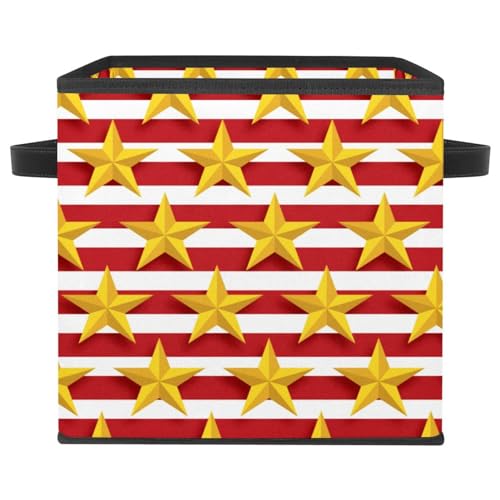 Boîte de rangement pliable cube en tissu pour placard et jouets - 2