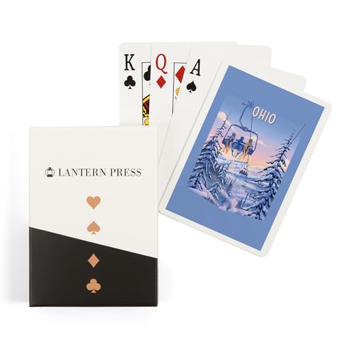 52 Cartas de Poker Lantern Press Ohio Chill Uphill