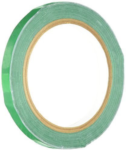 Image of TapeCase TC414 0.375 inch X 72YD Green - UPVC, Light Green Bag Sealing Tape, 3 /8 inch Wide, 72 yd. Length, Light Green (1 ROLL)