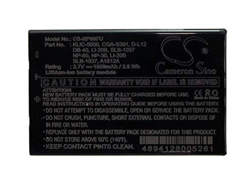 Vintrons 1050Mah Battery For Kodak Easyshare Z760, Easyshare Z7590, #TOP4