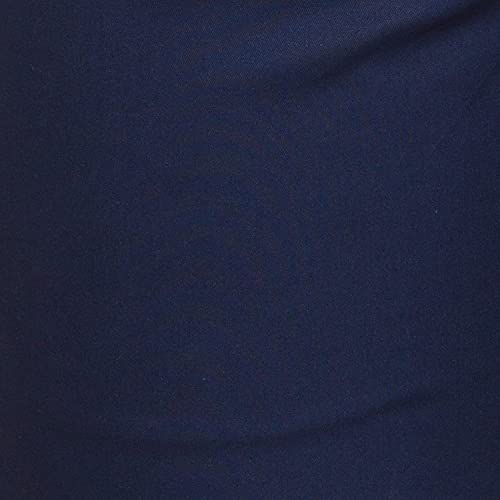 Image of Park Avenue Men Super Slim Fit Solid Pattern Cotton Spandex Blend Flat Front Formal Chinos