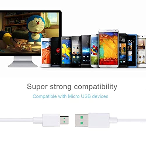 Image of Fast Charger for All Vivo Mobile Y21L Y51L V7 Y6 VIVO V11 PRO V11 PRO Vivo V5, Vivo V3, V7, V7+, V9, V9 Youth, Y69, V5, V1, V1 max V3 max, V5s, Y53, Y21, V3, Y15, Vivo Y31L, V15 Pro, V7 Plus, Y81, Y93, Z1 Pro, S1, U10, V15 Pro, Y15 2019, V15, Y17, Y12, Y90, V11 Pro, Y91, Y91i, V9, Y91, Y95 vivo S1 v7 v15 v9 v11 v5 v5s v3 V15-in y15 y17 y pro U10 U20 Quick Wall Travel Battery Android Smartphone Charger with 1 Mtr. Micro USB Data Charging Cable (2.4 Amp) { bArrett Original Charger }