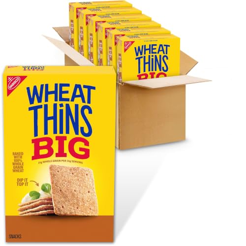 WHEAT THINS Big Snacks, Whole Grain Wheat...