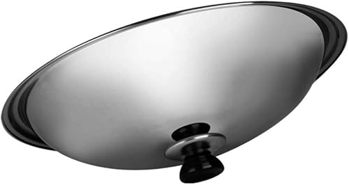 DOITOOL Cubierta universal para tapa de olla de 1.4 pulgadas, tapa universal de acero inoxidable con perilla resistente al calor, tapa de sartén