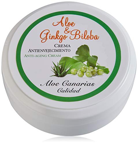 Aloe Canarias 200050 - Crema de aloe vera y ginkgo biloba, antiedad Cover