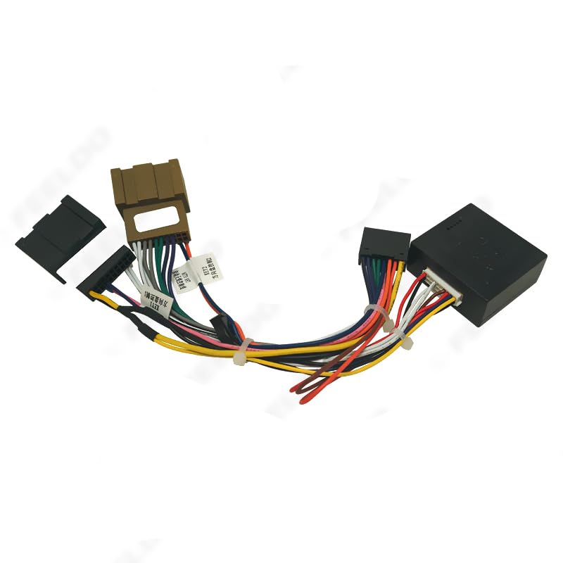 Car 16pin for Audio Wiring Harness with Canbus Box for Chevrolet Malibu XL 2016 Stereo Installation Wire Adapter - (Color Name: Cable with Canbus)