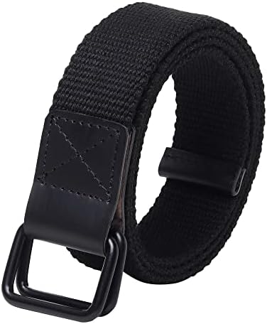 ZORO Cotton D ring buckle belt for men, Gifting solution, Leather free, light weight