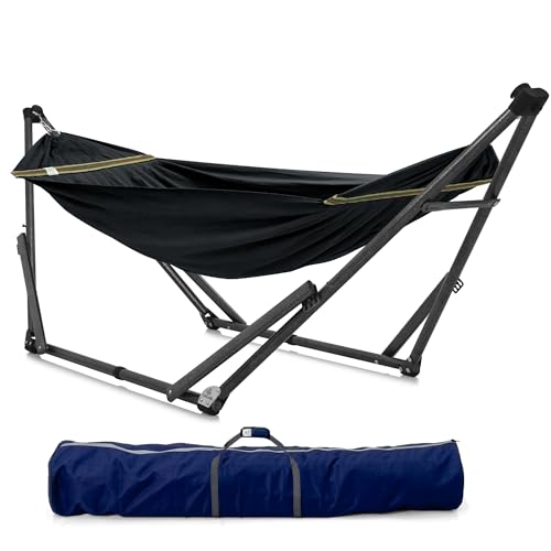 Tranquillo Uniki Hammock with Stand for Outside Portable Hammock, 550lbs