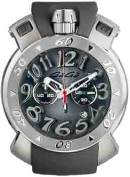 ガガミラノ GaGa MILANO 8010.01 クロノ48MM デイト 稼働 Amazon