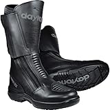 Daytona Boots Motorradschuhe, Motorradstiefel lang Traveller GTX schwarz 49, Herren, Tourer, Ganzjährig, Leder