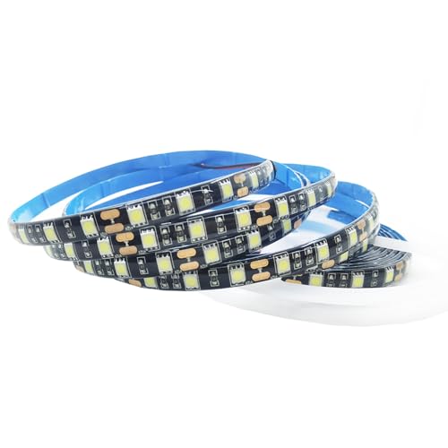 Tira LED flexible blanca impermeable 5m 300 LEDs IP65 miniatura 2
