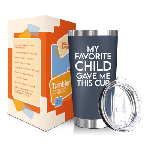 NewEleven Fathers Day Gift For Dad - Birthday Gifts For Dad From Daughter, Son, Kids - Husband Gift - Birthday Present Ideas For Father, New Papa, Bonus Father From Daughter, Son - 20 Oz Tumbler - Image 3