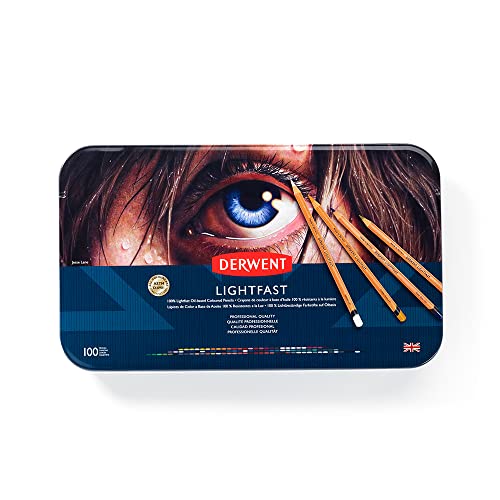 Crayons de couleurs Derwent Lightfast anti-affadissement avec mine 4 mm stable