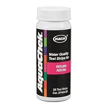 AquaChek 641426E Swimming Pool and Spa Nitrate/Nitrite Test Strips, 25 Strips