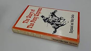 Hardcover The story of the Pony Express Book