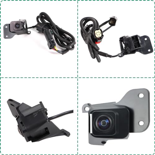 Image of 20837341 OE Backup Camera by GreenYi | Fit for Chevy Silverado & GMC Sierra 1500, 2500, 3500, 2007-2014, Replaces Part # 20986601, Replaces Part # 23146157