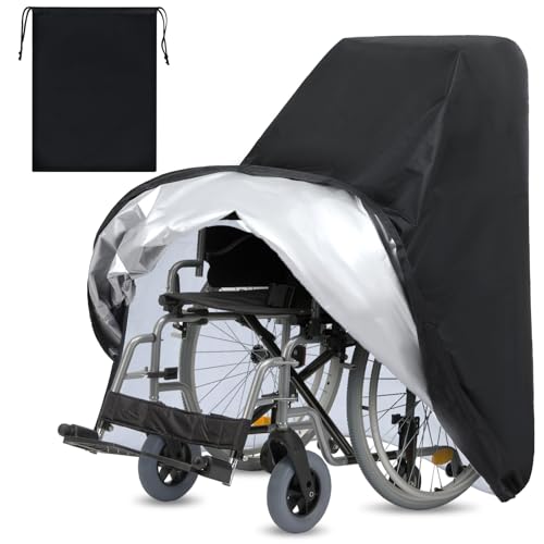Waterproof Electric Wheelchair Cover with Storage Bag