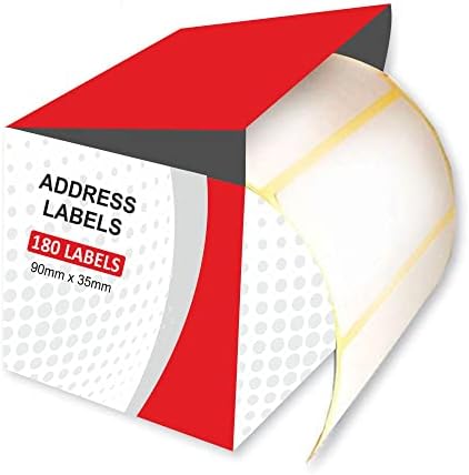 Address Labels Stickers Typist Blank Parcel Label Plain Sticker ...
