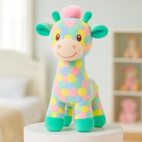 Image of Babique Ziraffe Multi Plush Soft Toy Cute Kids Animal Home Decor Boys /Girls (30 cm)