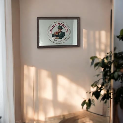 Birra Moretti Petit miroir pour bar