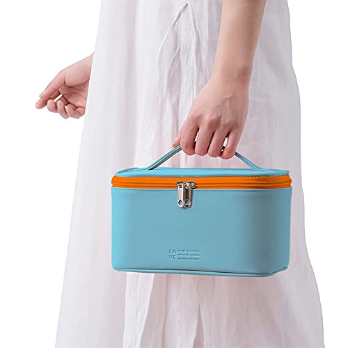 Image of Makeup Bag Zipper Pouch Travel Cosmetic Organizer for Women and Girls, makeup pouch Waterproof Travel bags for Toiletry Bag Accessories Organizer