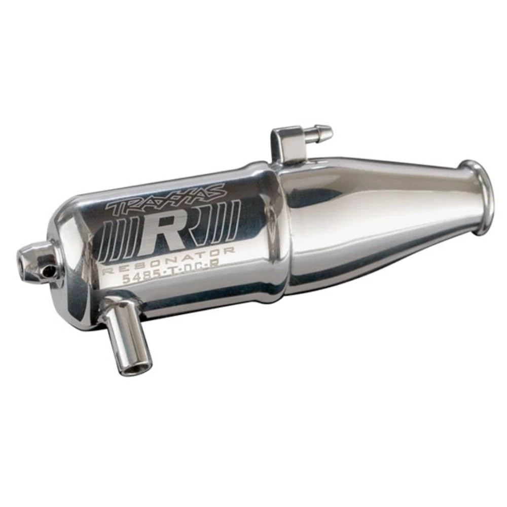 Amazon.com: Traxxas 5485 Resonator Tuned Pipe, Dual Chamber, ROAR
