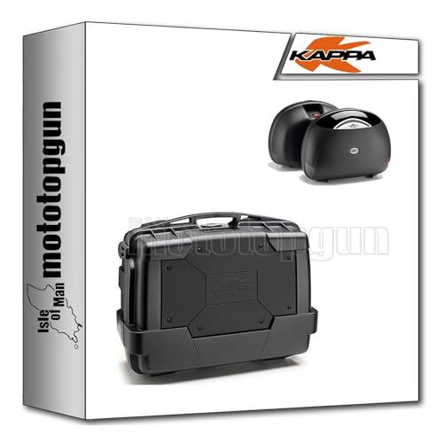 kappa koffer kgr33n + seitenkoffer k40n + trager monokey + seitenkoffer-trager monokey kompatibel mit yamaha fzs 1000 fazer 2003 2004 2005 mototopgun