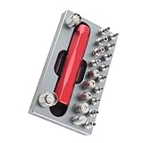 Prevessel Werkzeug Zum Entfernen der Uhrenkrone, Robuster Edelstahl, Einfache Bedienung für Uhrenreparaturwerkzeuge, Montage oder Demontage von Uhrwerk, Krone und Rohr