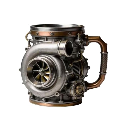 Générique 3D Engine-Themed Coffee Mug,Retro Tasse Cafe,Resin Engine Tasse,Creative Car Engine Tea Milk Mug,For Car Enthusiasts Gift