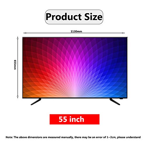 Smart TV 1080P LED HD TV High Resolution Flat Screen Television Builtin HDMI USB VGA Ports （2432425055 Inch） 50 inch (Hd Online Version 55 inch)