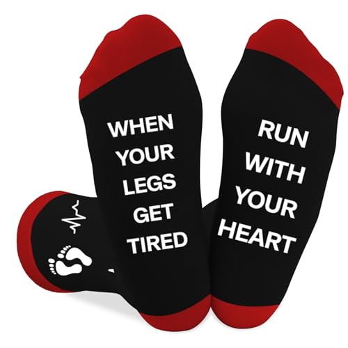 Coopyin Running Gifts for Runners Men Women Christmas Birthday Stocking Stuffers Presents Marathon Workout Motivational Athletic Sports Inspirational Long Distance Trail Gym Running Socks