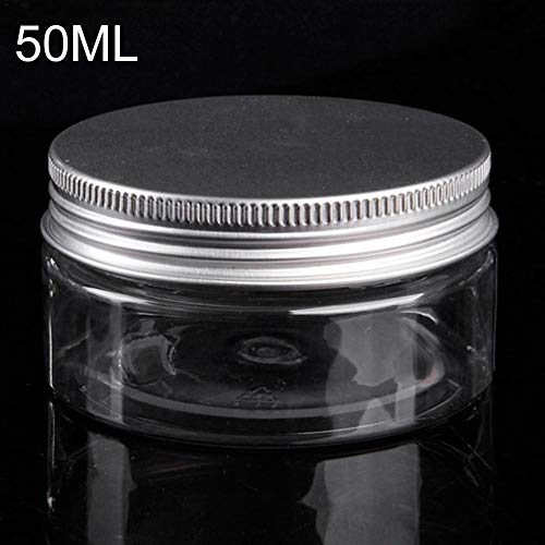 arthomer Tiny Sample Containers, Small Plastic Containers With Lids,Cosmetic Travel Empty Bottle For Slime Cosmetic Samples, Eye Shadow
