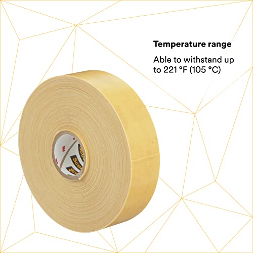 Image of 3M Electrical Insulating Varnished Cambric Tape 2520, 3 /4 in x 36 yd, 3 /4 in Width, 36 Foot Length