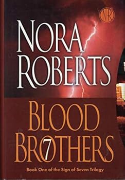Hardcover Blood Brothers (The Sign of Seven Trilogy, Book #1) [Large Print] Book