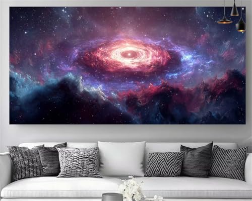 Anti-Stress Diamond Painting Ciel Étoilé XXL | Kit Peinture Diamant Adulte 70x140cm DIY
