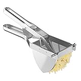 MyLifeUNIT Heavy Duty Commercial Potato Ricer, Stainless Steel Business Potato Ricer and Masher