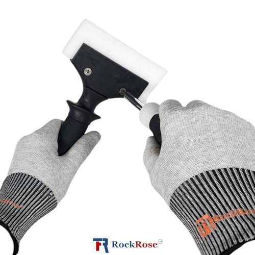 Image of RockRose 8.8'' Reinforced Plastic Handle Tool: Ideal for Tint Films & Vinyl Wrap - Durable Ergonomic Multi-Purpose Non-Slip Grip for Safety Essential Addition to Your Toolbox 2PK