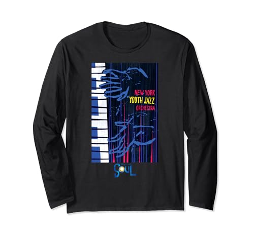 T-shirt Pixar Soul jazz manches longues pour remplacer les hauts ternes par du style
