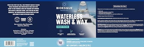 Bioesque Marine Waterless Wash & Wax 1 Galón miniatura 2
