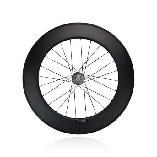 Roues carbone pignon fixe 700C avec jante haute de 88 mm