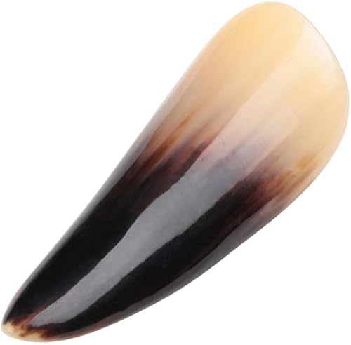 Miniatura 7 de DOITOOL Gua Sha - Herramienta de masaje de cuerno de ganado, tabla de masaje de forma natural, placa de masaje facial y corporal, herramienta de